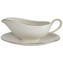 Sauciere Goldrand 0,4 L Winterling elfenbein Beige gebraucht - gut