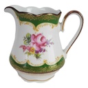 Milchkännchen Goldrand 0,2 L Winterling Röslau Blumendekor Blumen gebraucht - gut