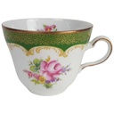 Kaffeetasse Goldrand Winterling Röslau Blumendekor Blumen gebraucht - gut
