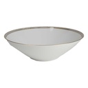 Schüssel Goldrand 22,3 cm Edelstein Bavaria Grauband 21499 gebraucht - gut
