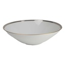 Schüssel Goldrand 25 cm Edelstein Bavaria Grauband 21499 gebraucht - gut