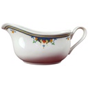 Sauciere China Pearl Bunte Blumen gebraucht - gut
