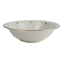 Schüssel Goldrand Golddekor 24 cm Schumann Arzberg Blumen gebraucht - gut