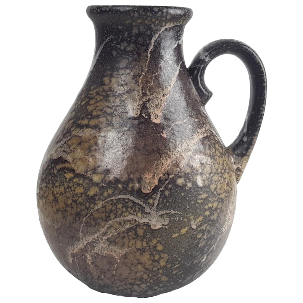 Ruscha 374 00 Keramik dekorative Vase Henkelvase H 26 cm