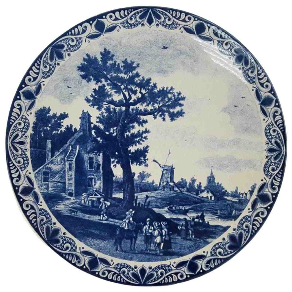 Wandteller Delfts Blauw gebraucht - gut