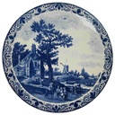 Wandteller Delfts Blauw gebraucht - gut