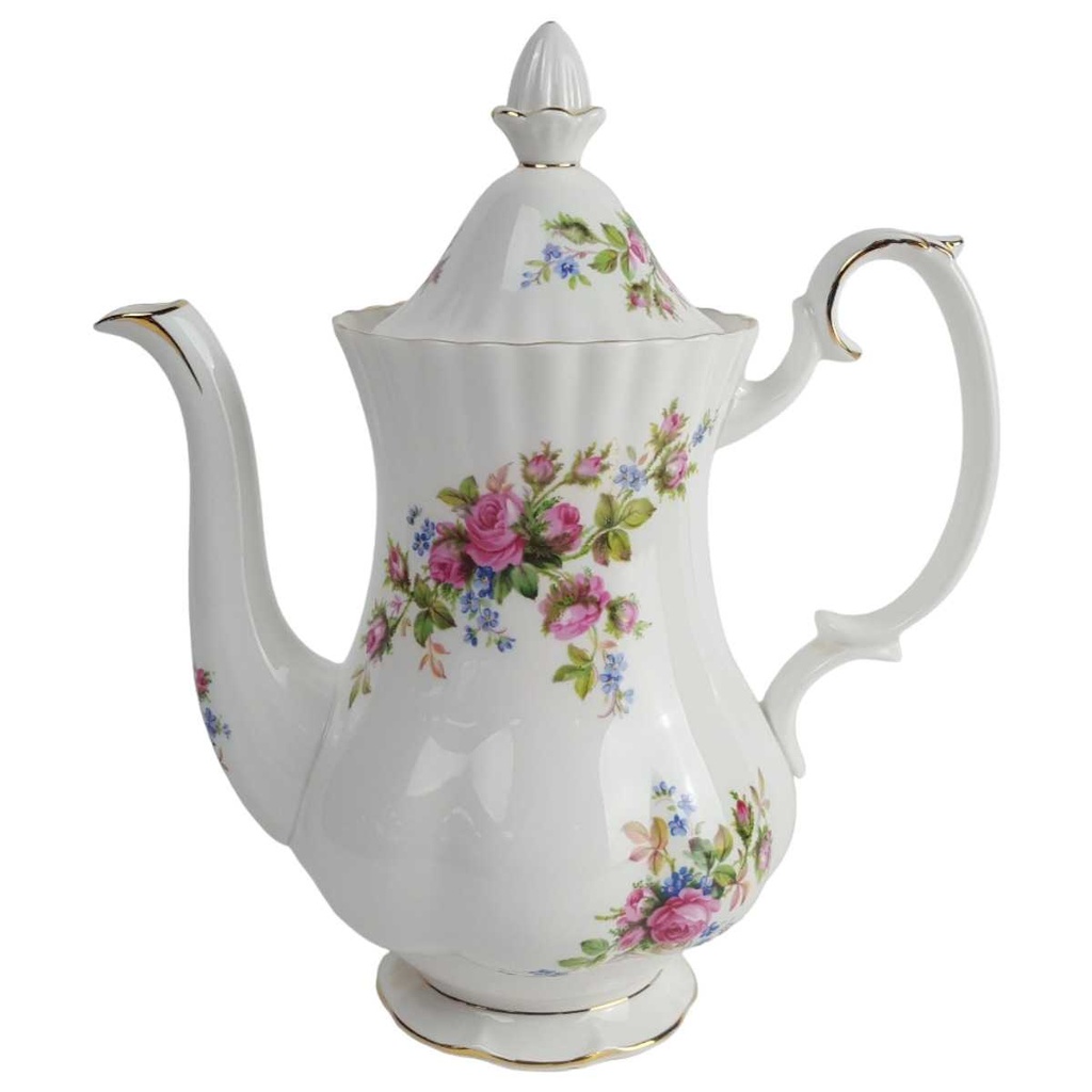 [458164260] Kaffeekanne klein 0,9 L Royal Albert Moss Rose gebraucht - gut