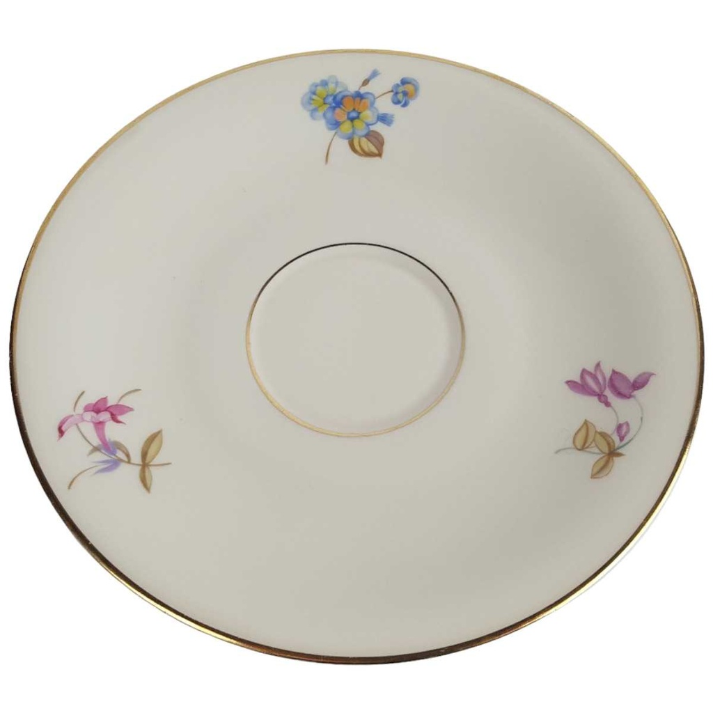 Untertasse 15,4 cm Heinrich Anmut Orchidee Selb gebraucht - gut