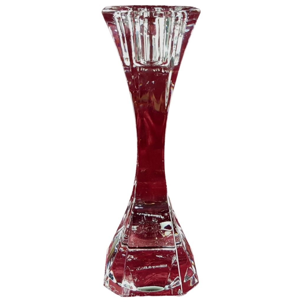 Villeroy & Boch Kristall Kerzenhalter Kerzenständer H 16,2 cm