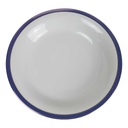 Suppenteller Dessertteller 22,3 cm Mitterteich Blau gold gebraucht - gut