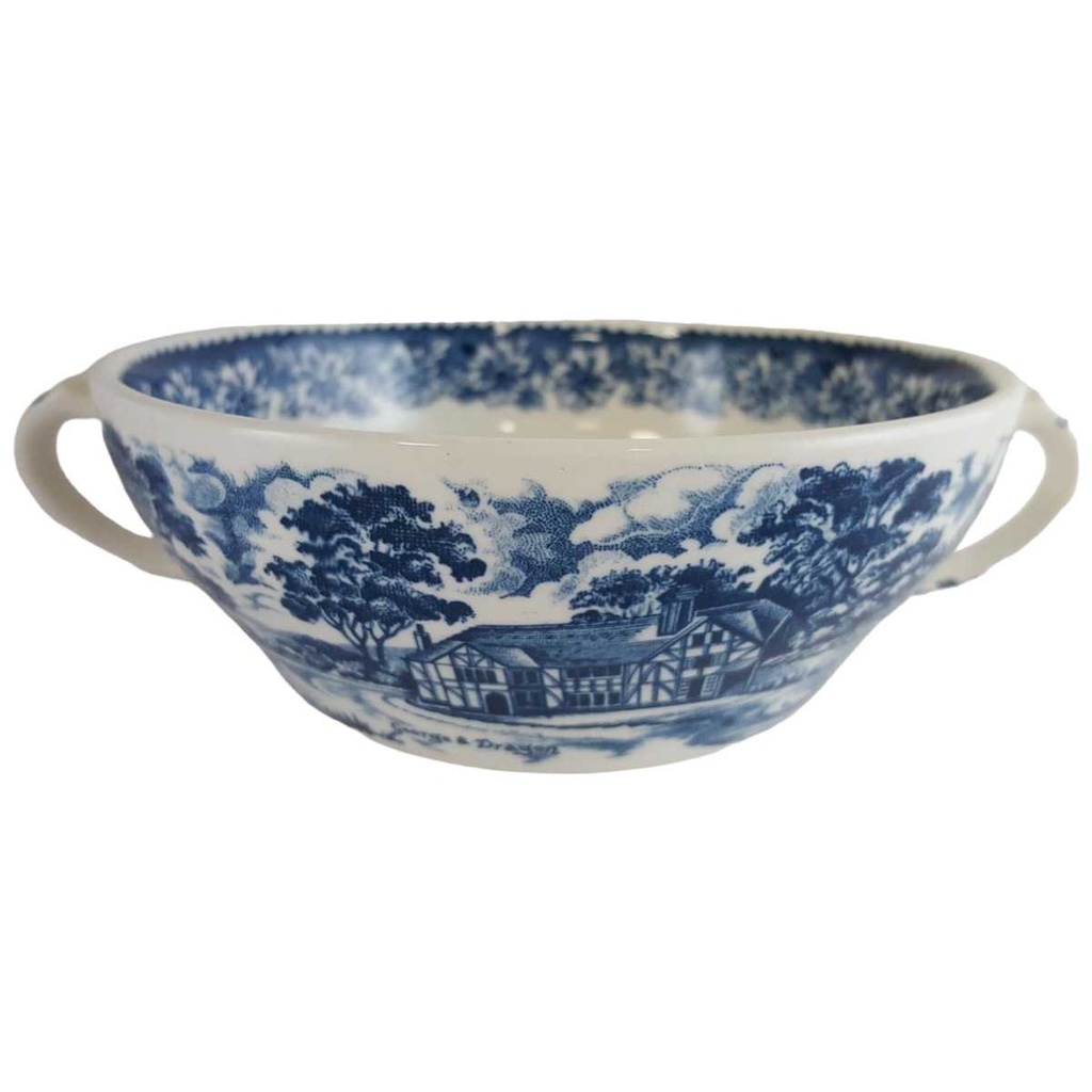 [4581643] Suppentasse Grindley English Country Inns Blau gebraucht - sehr gut
