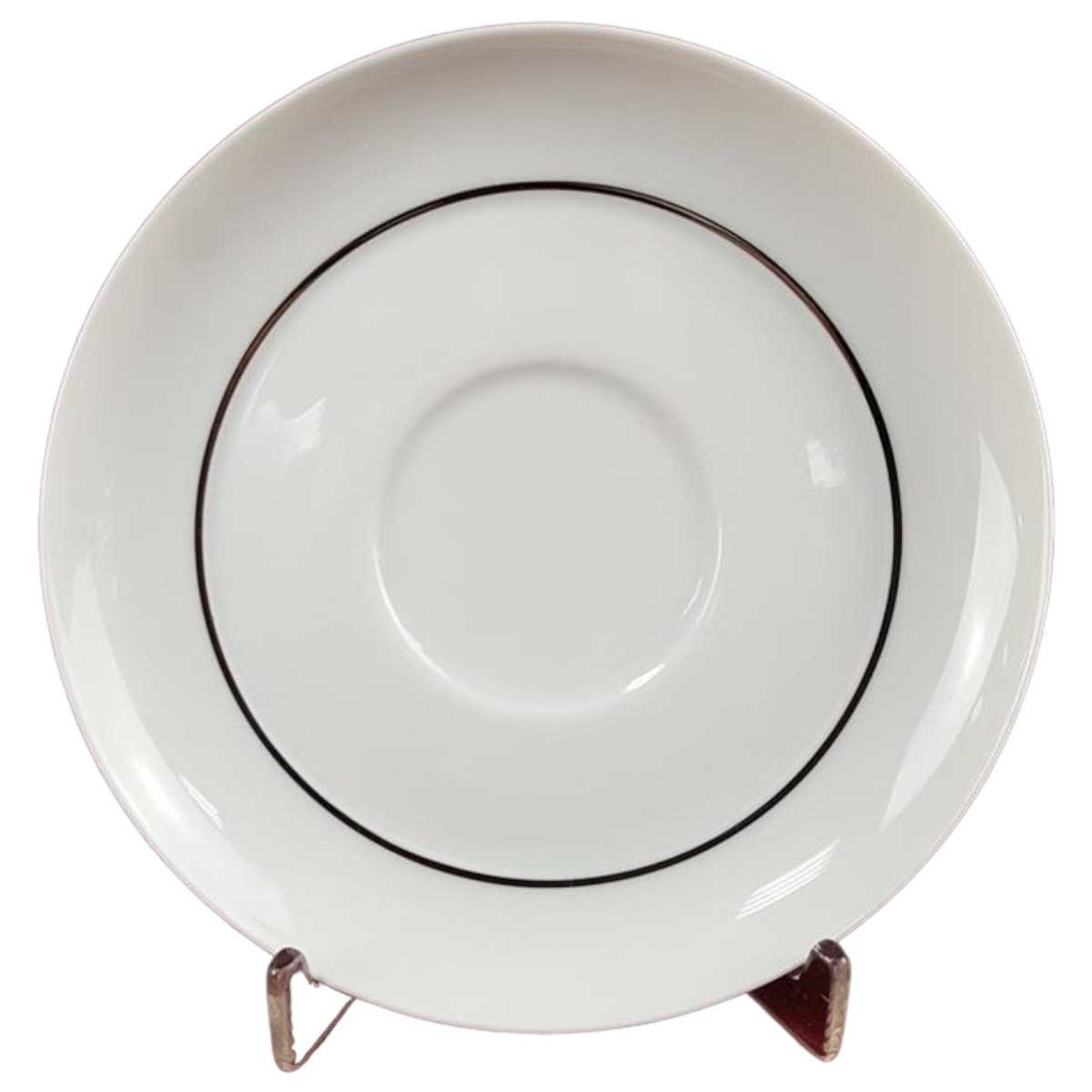 [45816430] Untertasse für Kaffee 14,3 cm Thomas Porzellan Lanzette Platinrand