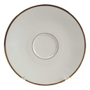 Untertasse Goldrand 14,8 cm Seltmann Weiden Vohenstrauß Form 2491 gebraucht - gut
