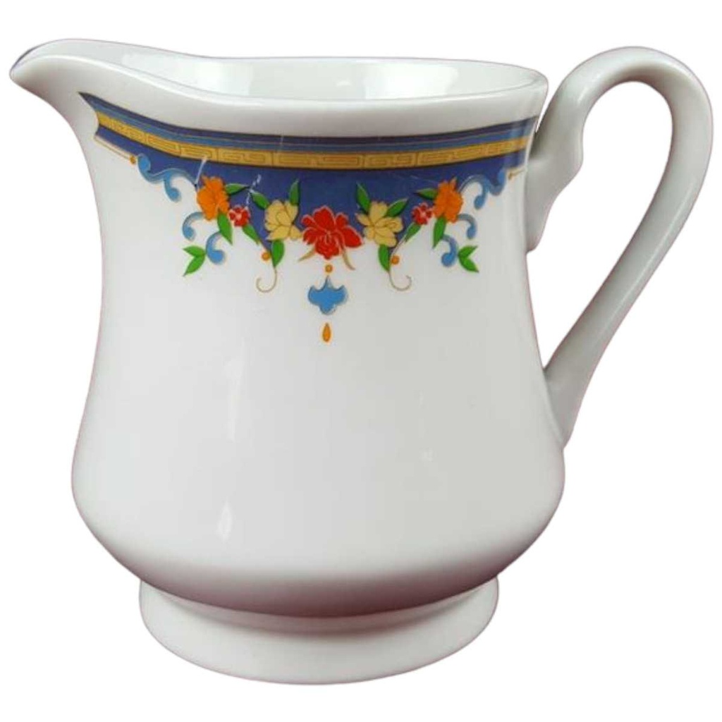[45816437] Milchkännchen China Pearl Bunte Blumen gebraucht - gut