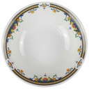 Schüssel Servierschüssel 23,2 cm China Pearl Bunte Blumen gebraucht - gut