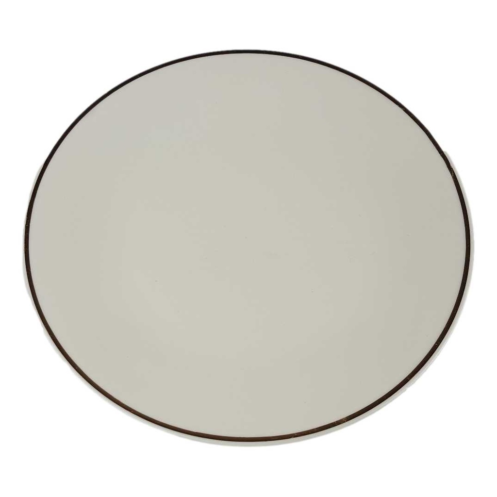 [458164458] Kuchenteller Dessertteller Goldrand 20 cm PMR Jaeger & Co Bavaria elfenbein gebraucht - gut