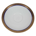 Untertasse Goldrand 14,2 cm Winterling Kirchenlamitz Kobalt gebraucht - gut