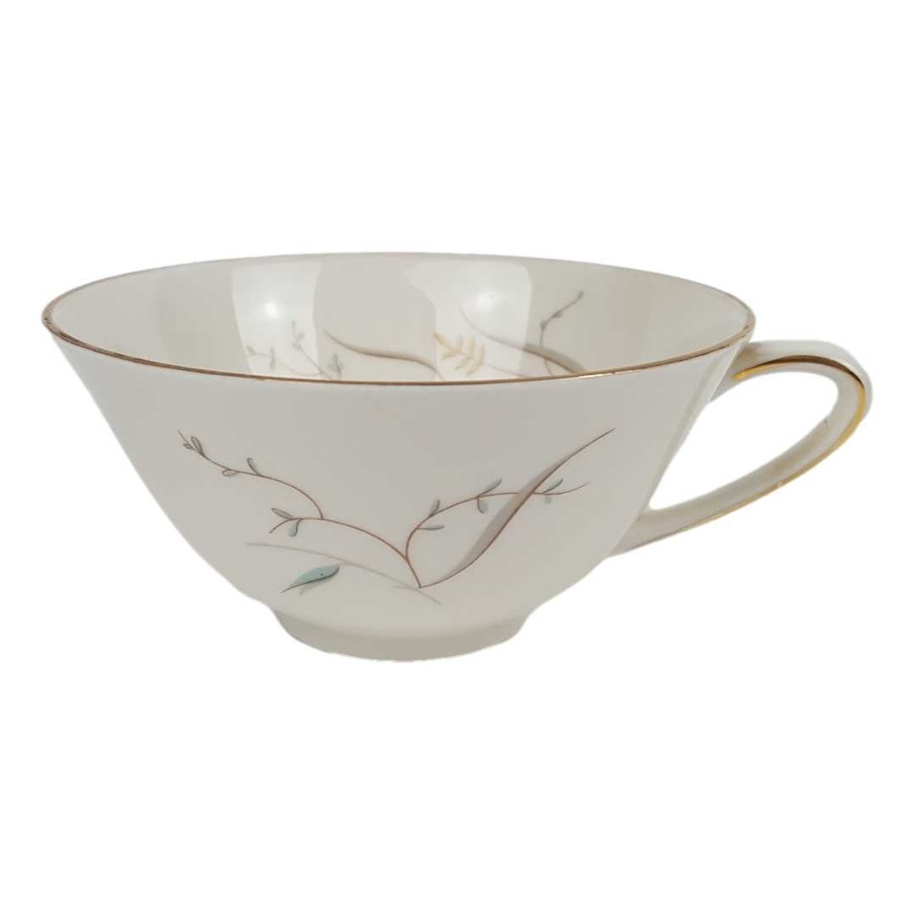 [458164480] Teetasse Goldrand Eschenbach Gräser altweiß gebraucht - gut