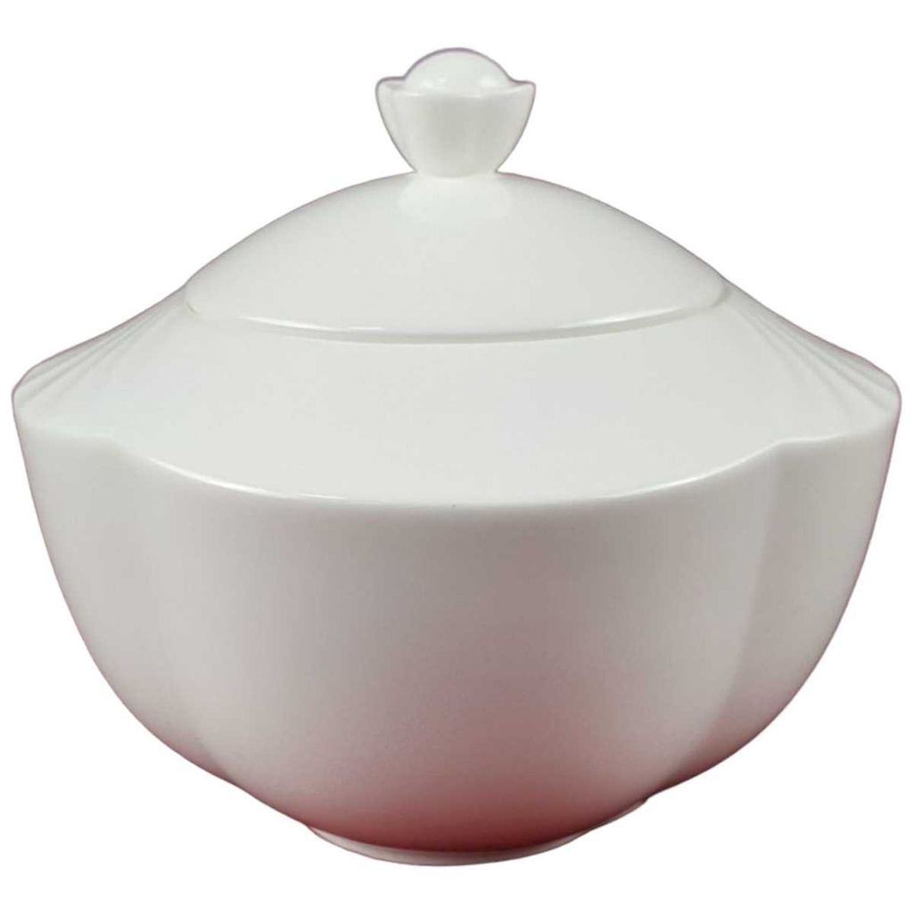 [45816455] Zuckerdose Villeroy & Boch Arco Weiß Bone China gebraucht - gut