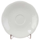 Untertasse für Kaffee 15 cm Villeroy & Boch Arco Weiß Bone China gebraucht - sehr gut