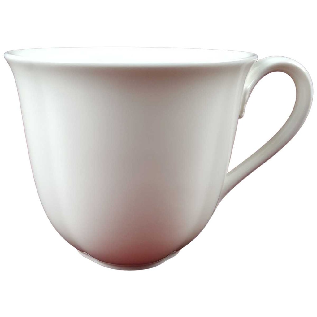 [45816458] Kaffeetasse Tasse Villeroy & Boch Arco Weiß Bone China gebraucht - sehr gut