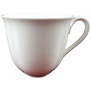 Kaffeetasse Tasse Villeroy & Boch Arco Weiß Bone China gebraucht - sehr gut