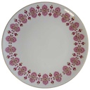 Speiseteller Essteller 23,5 cm Graf von Henneberg Pink Gold gebraucht - gut
