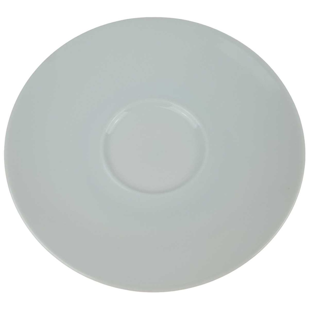 Untertasse 15 cm Bareuther Waldsassen Unbestimmte Formen Form 144 Weiß gebraucht - gut