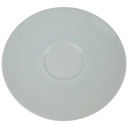 Untertasse 15 cm Bareuther Waldsassen Unbestimmte Formen Form 144 Weiß gebraucht - gut
