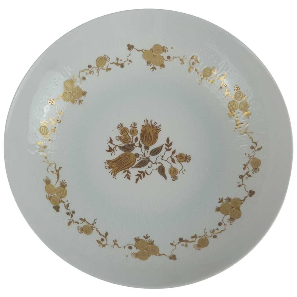 [458164750] Schale 18,4 cm Rosenthal Romanze Gold Studio Line Björn Wiinblad gebraucht - sehr gut
