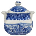 Zuckerdose 0,2 L Enoch Wedgwood River Scene Blau gebraucht - gut