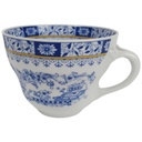 Kaffeetasse Schaller China Blau gebraucht - gut