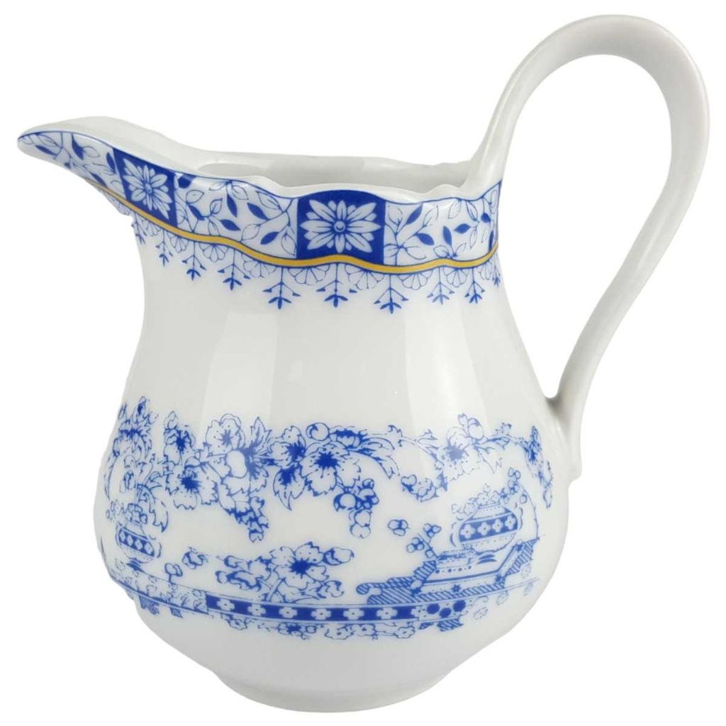 [458164819] Milchkännchen Schaller China Blau gebraucht - sehr gut
