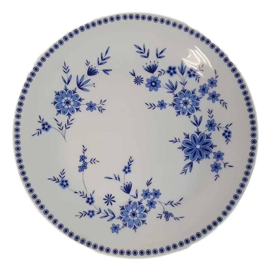 [458164827-2] Kuchenteller Dessertteller 19 cm Seltmann Weiden Doris Bayerisch Blau gebraucht - gut
