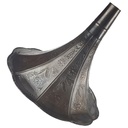 Grammophon Ersatz Trichter Nickel Grammophontrichter Blume verziert Neu