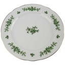 Kuchenteller Dessertteller 19 cm Seltmann Weiden Wien Grüne Rose gebraucht - gut