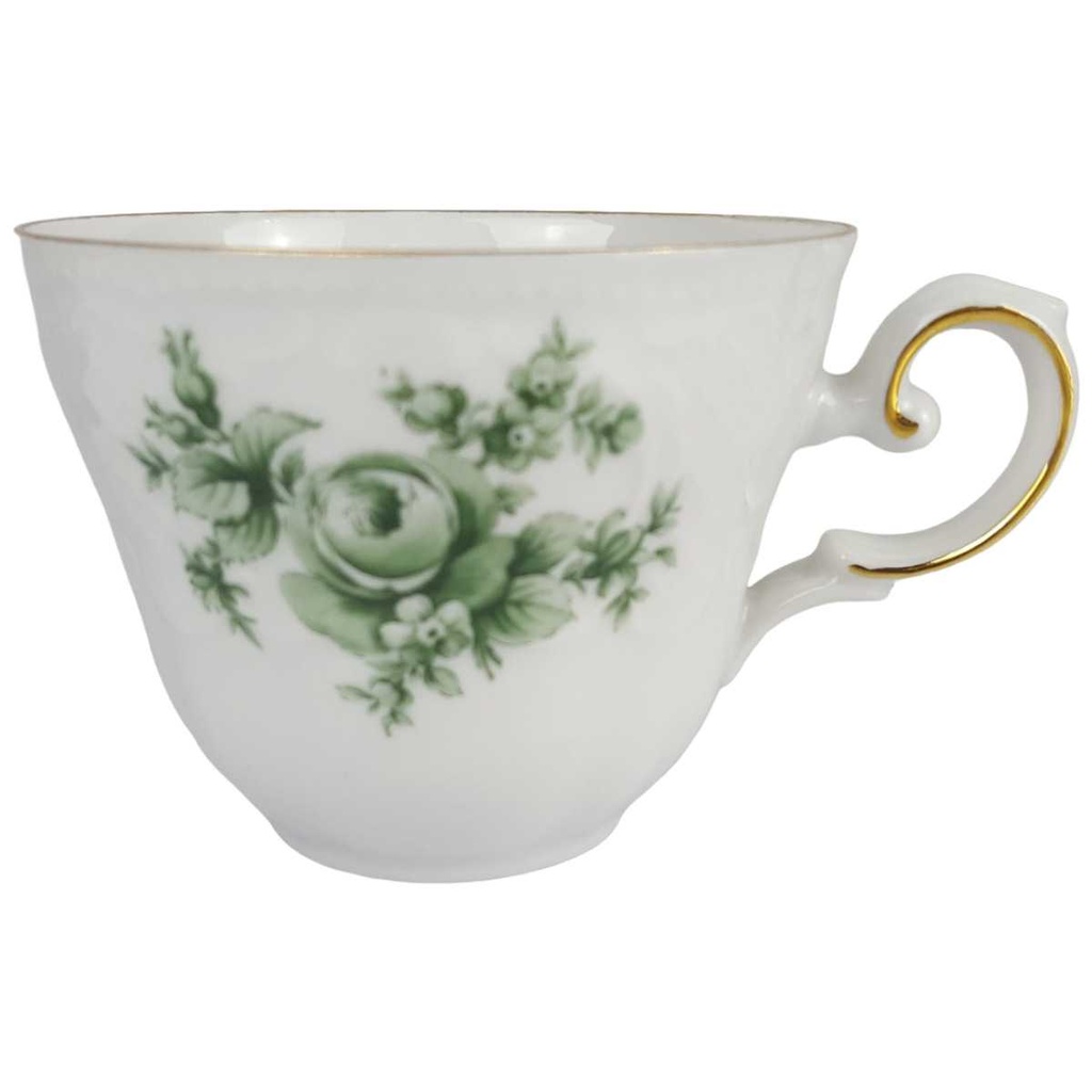 [458164890] Kaffeetasse Seltmann Weiden Wien Grüne Rose gebraucht - gut