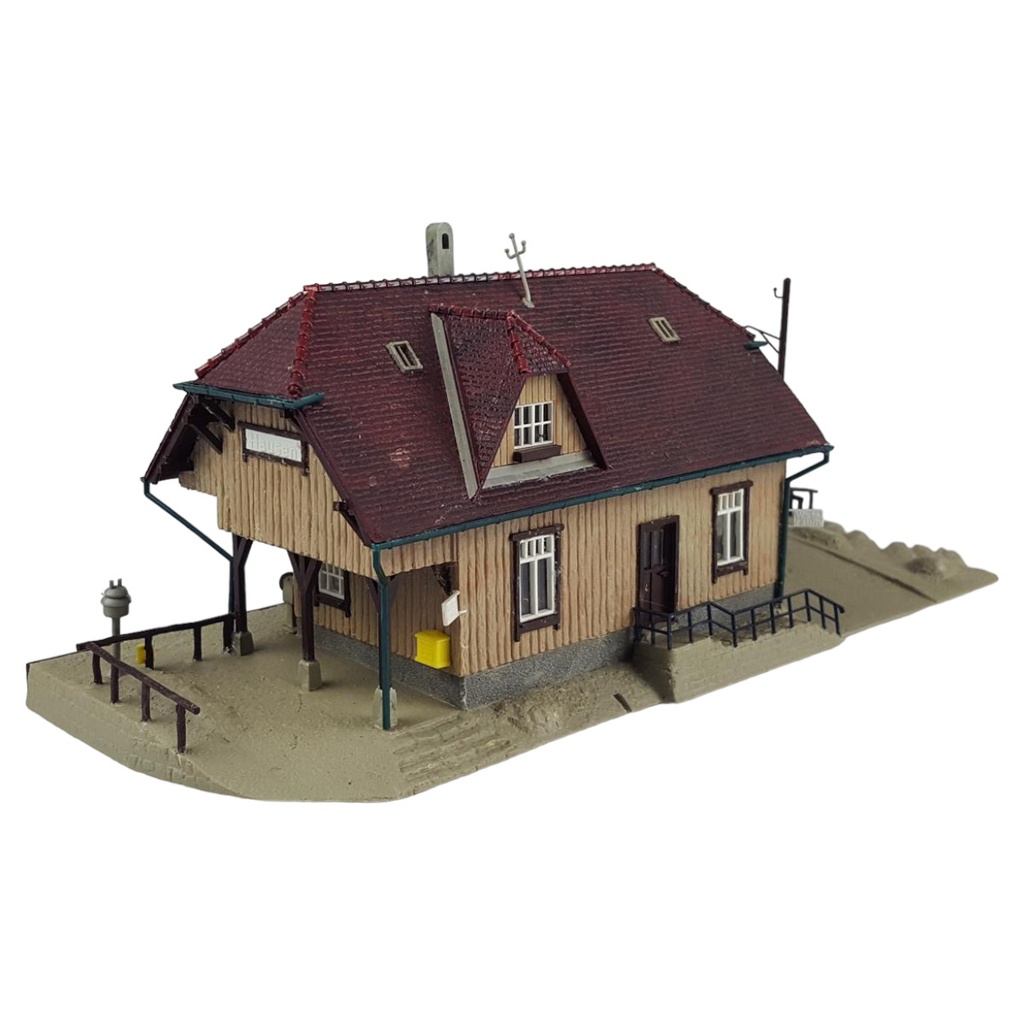 [458164893] Hausen Bahnhof H0 W.Germany Kibri 748