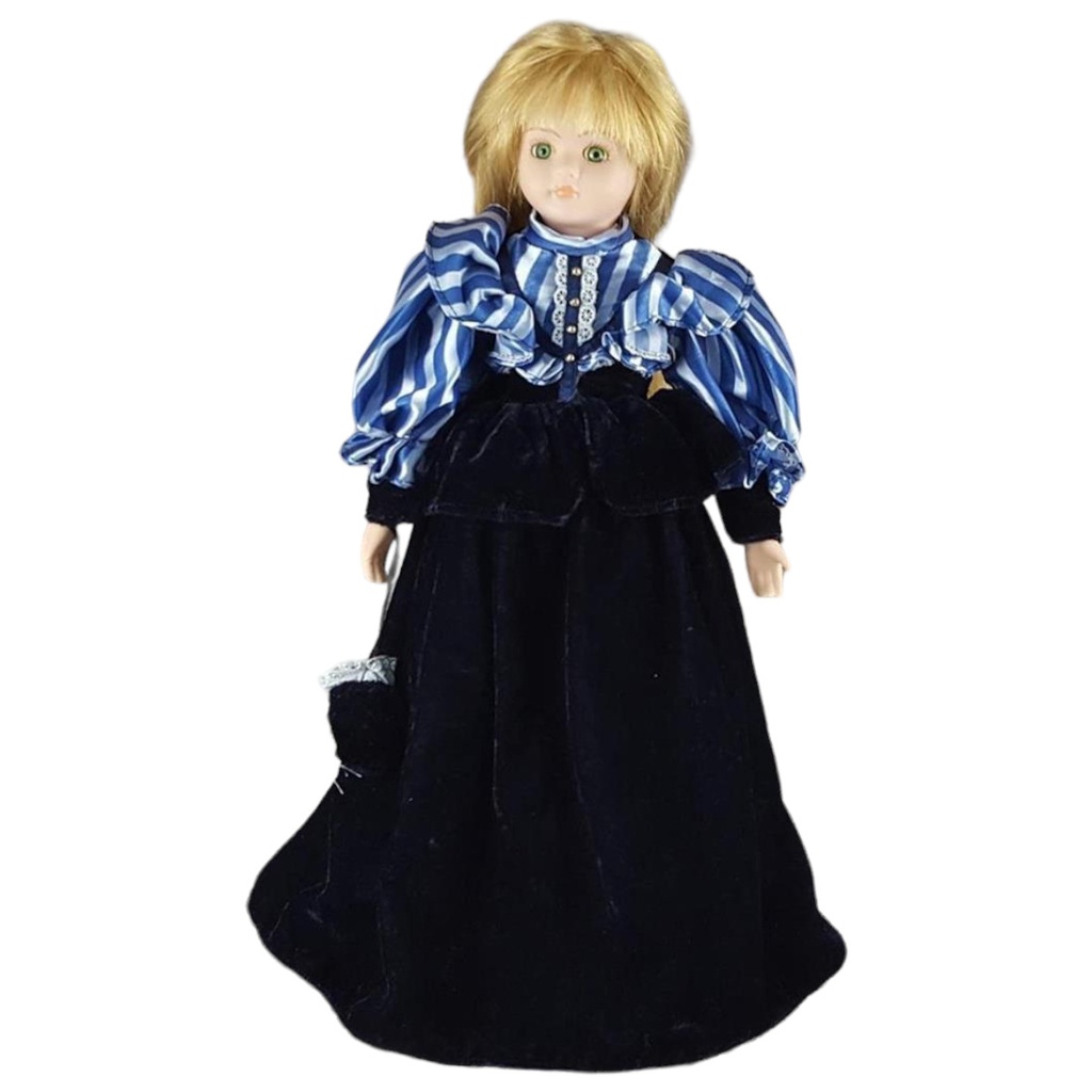 [45816492] Porzellanpuppe Dekopuppe Geschenkidee H 44 cm