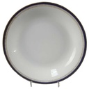 Suppenteller 22,4 cm Seltmann Weiden Vohenstrauß Form 6397 Kobaltblau Blau gebraucht - akzeptabel