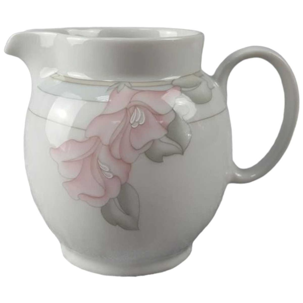 Milchkännchen Eschenbach Valencia 1495 rosa Blumen gebraucht - sehr gut