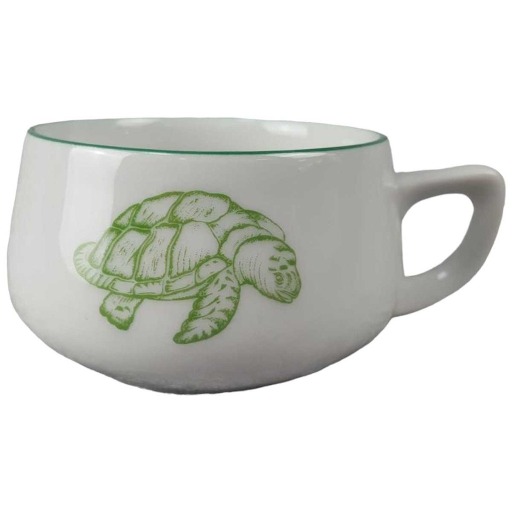 [45816533] Suppentasse Tasse Espressotasse Suppenbecher Thomas Porzellan Lacroix Schildkröte gebraucht - sehr gut