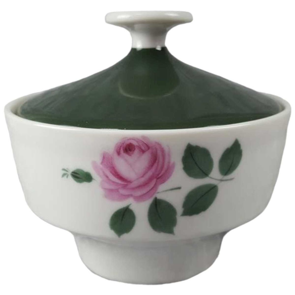 Zuckerdose Eschenbach rosa Rose gebraucht - sehr gut