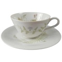 Teetasse mit Untertasse Tasse Heinrich Gräser Dekor