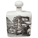 Karl Nehmzow Altenkunstadt Keramik Flasche Badische Zeitung H 17 cm