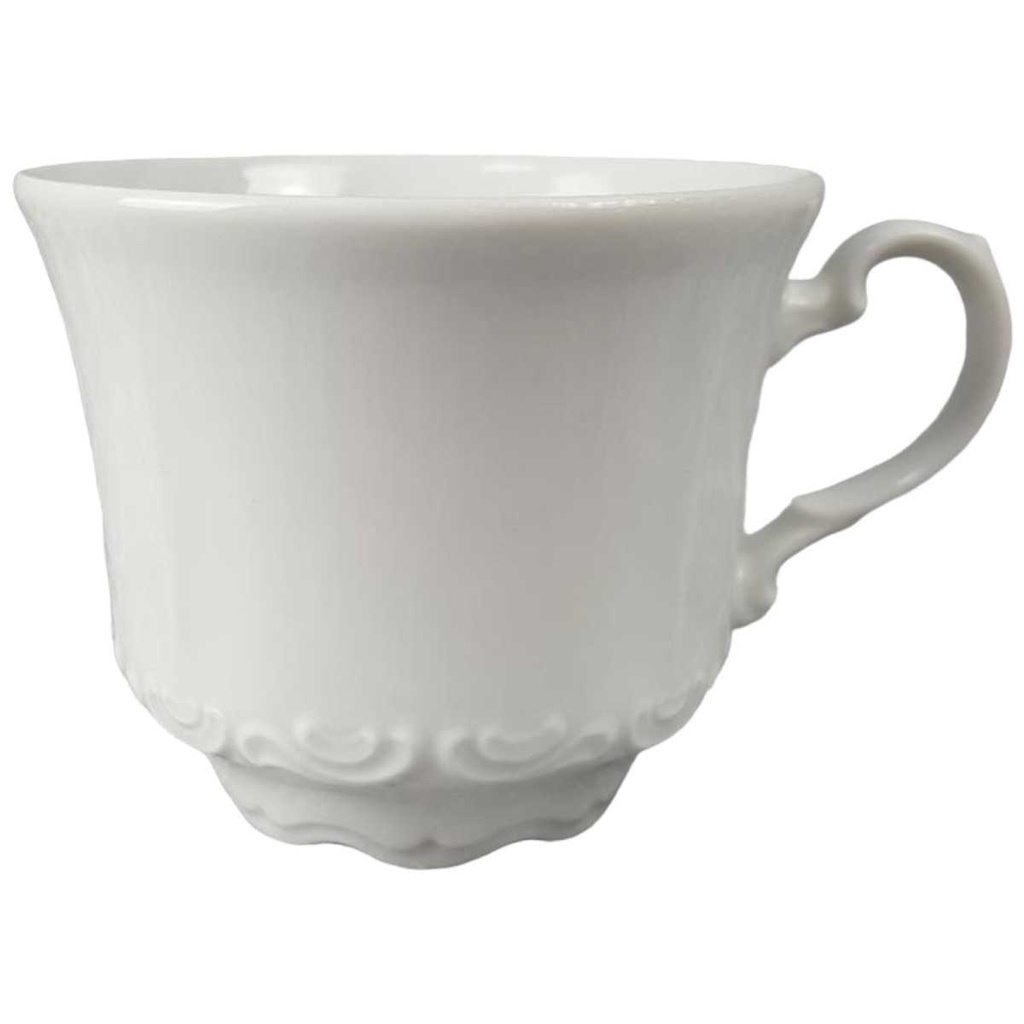Kaffeetasse Tasse Mitterteich Form 2000 Weiß gebraucht - gut