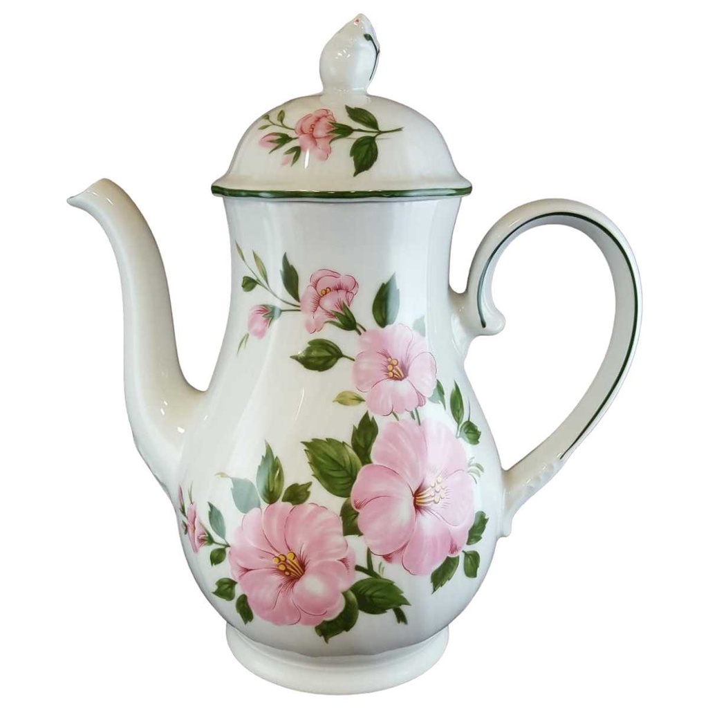 [4581658] Kaffeekanne 1,5 L Winterling Kirchenlamitz Wildrose Relief Form gebraucht - sehr gut