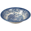 Schüssel 22 cm English Ironstone Tableware (EIT) EIT England Morning Glories On Rim Blau gebraucht - sehr gut