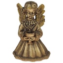 Figur Skulptur Tepe Wachskunst Engel Kerzenhalter Deko H 15,8 cm