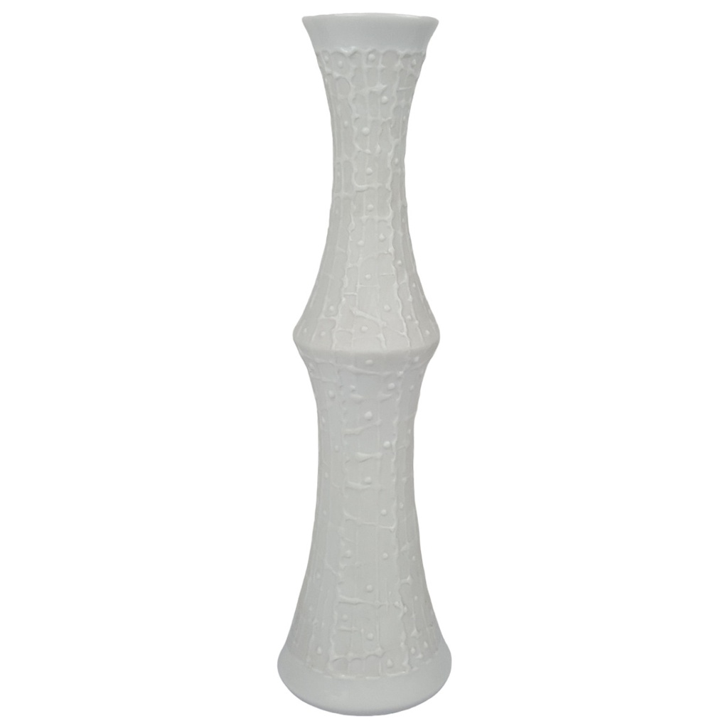 [458166022] Royal KPM Bisquit Porzellan 669/2 Vase weiß H 26,7 cm